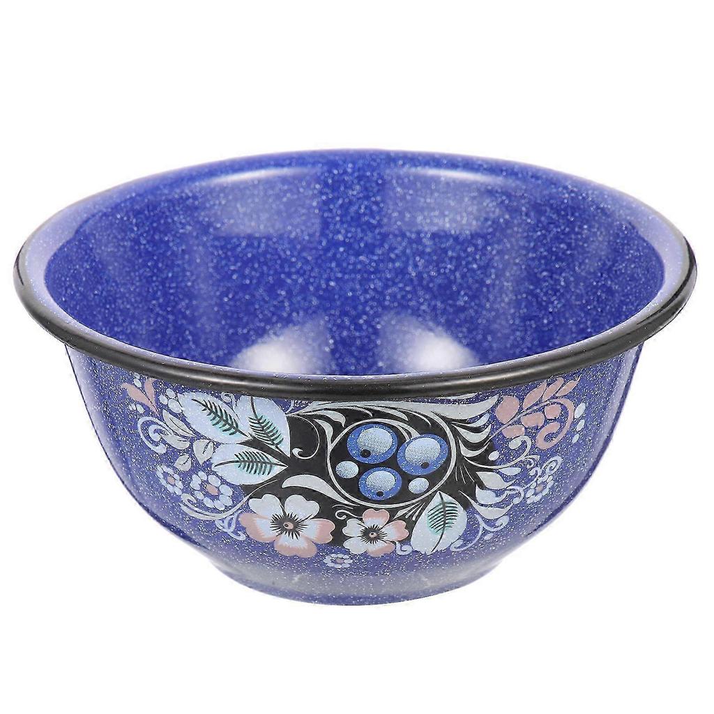 Ceramic Soup Bowls Rice Bowl Enamel Ramen Bowls Mixing Bowls Japanese Soup Bowl Enamel Noodle Bowls Hot Shin Ramyun Pot