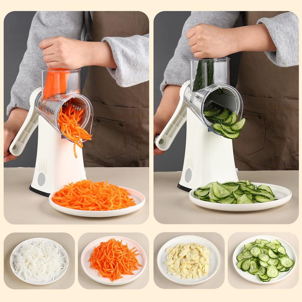 By Professional FOOKO Vegetable Cooking Thickness Slicer Set [Supervised Chefs] Slicer, Cutter, Mincer, Grater, Set, Adjustment, Julienne,