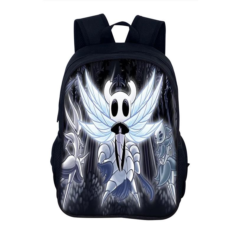Hollow Knight Mochila School Backpack Bag 3D Printing School Bag Backpack Student Back Pack Bag for Boys Girls Best Gift