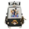 ONE PIECE Backpack Teen Student Large Capacity Fashion Backpack
