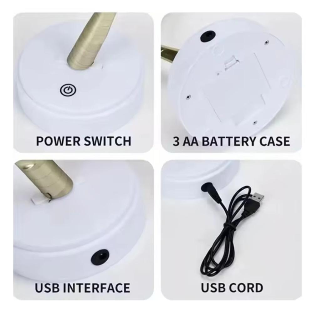 36/108 LED Artificial Tree Light Warm Light Tabletop Light New Shimmer Night Light Valentine's Day