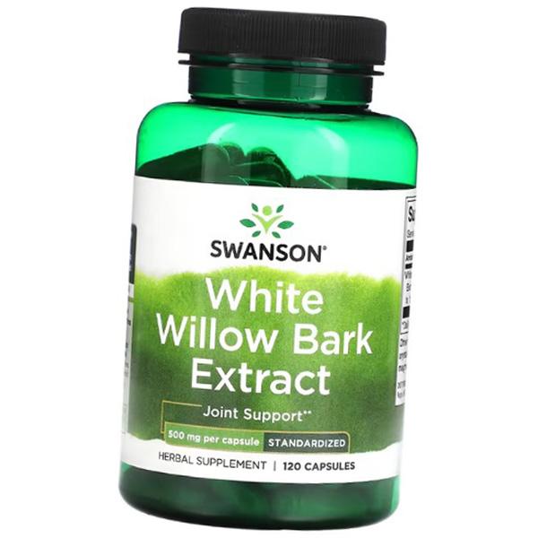 

White Willow Bark Extract 500, Swanson 120 caps (71280250) 120caps