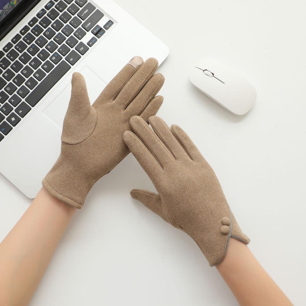 Outdoor German Velvet Gloves Winter Thermal Gloves New Cold Weather Gloves