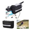 Bicycle Front Handlebar Bag Outdoor Cycling Bike Phone Mount Bags Bike MTB with Reflective Strip Front Bag Handlebar Bag