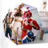 1 Stück Power Rangers, Team-Thema, Hochwertiger Regenschirm, Automatisches Öffnen und Schließen, Multifunktionaler Regenschirm G0811240