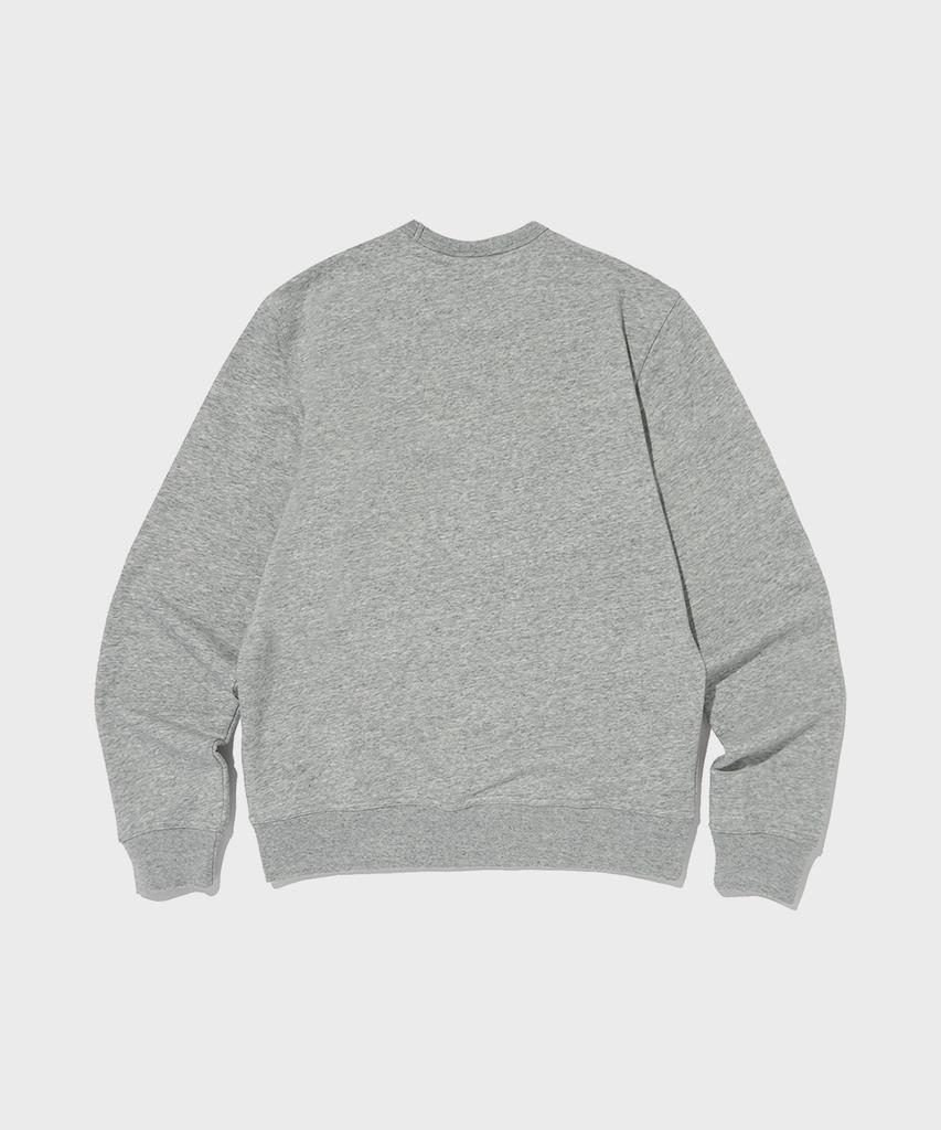 Champion Big Script Logo Crewneck Sweatshirt Normal Grey