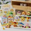New Happy Cute Duck Series Assembly Building Blocks Cartoon Doll Tabletop Ornaments Educational Blocks Toy  kids birthday Gifts
