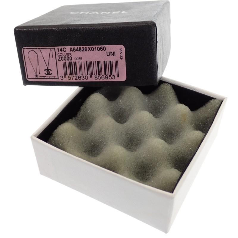 CHANEL  A64826 X01060 Necklace gold metal Women