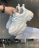 Breathable Dad Shoes Women's Ins Tide 2025 New Casual Platform Internet Celebrity Sneakers Heightening Running Shoes