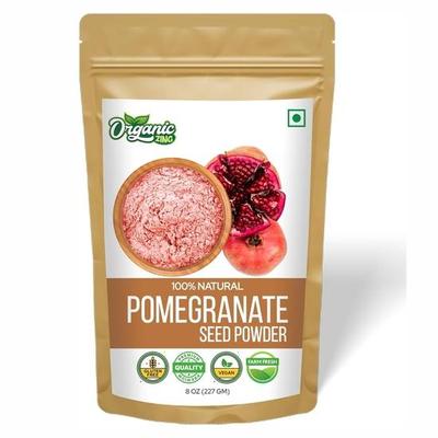 Organiczny Zing Naturalny Proszek z Nasion Granatu | Superfood Roślinne | Wegański, Bezglutenowy, Świeży z Farmy | 227g (8 uncji)