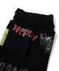 [go slow caravan] 352613 Air-Spun Fleece Drawn Mix TRA Sweatpants, Black, Size L
