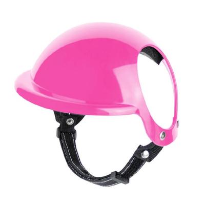 Motocyklowa Czapka dla Zwierząt z Otworami na Uszy Kask dla Psów Czapka Bezpieczeństwa dla Psów do Jazdy