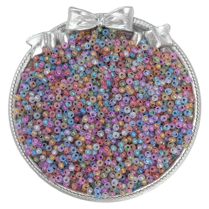 450G Charm Czech Glass Protein Silver Plating Seed Beads DIY Bracelet Necklace For Jewelry Making Accessories