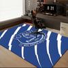 Ever-ton Football Club Crest Printed Office Carpet Chair Cushion  Entryway Rug, Rugs for Living Room, Bedroom Christmas gifts