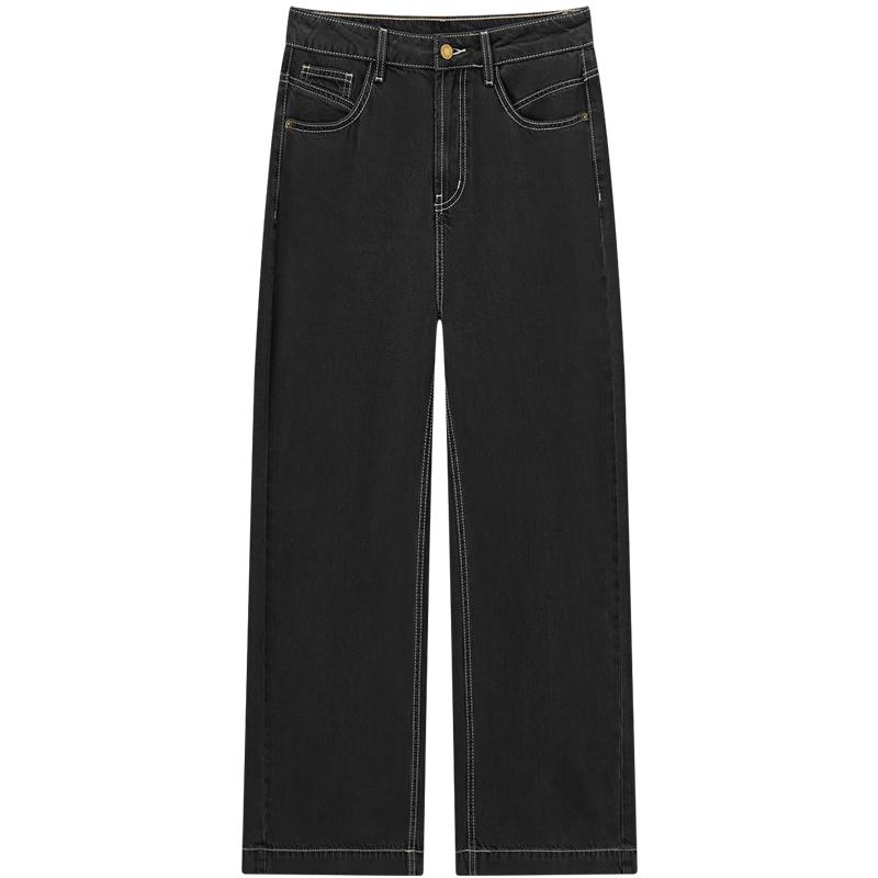 Women s High Waist Lyocell Loose Fit Jeans XL
