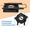 Industrial Grade Rotating Seat Base Sliding Rail System High Capacity Load Bearing Mounting Plate for Universal Vehicle