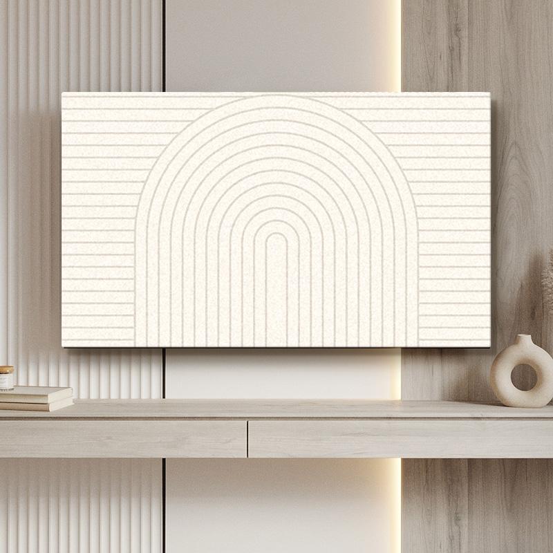 Minimalist Line Elastic TV Decorative Covers