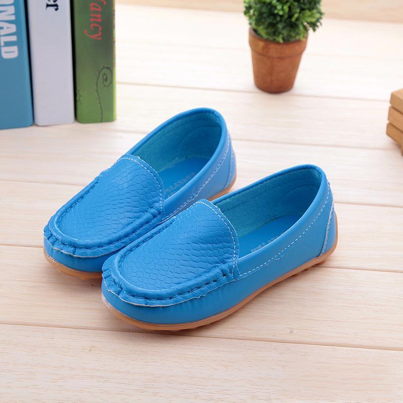 Oxford casual Ballerine Scarpe da barca Slip-on Mocassini per bambini e bambine