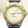SEIKO ALBA AQUA GEAR Battery and Strap Working Men's Watch, Replaced, Condition, I-20