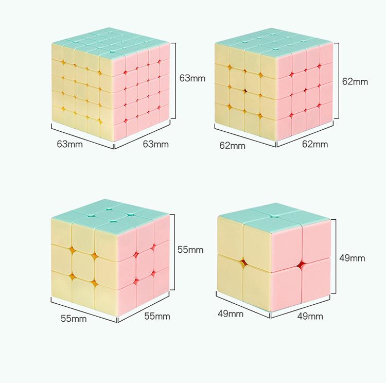 Legend of the Holy Hand Macaron Color Rubik's Cube: Early Childhood Educational Toy