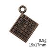 Christmas Decorations Charms For Necklace Friendship Puzzle Game Card Tarot Charms Pendant Home Garden Male Pendant