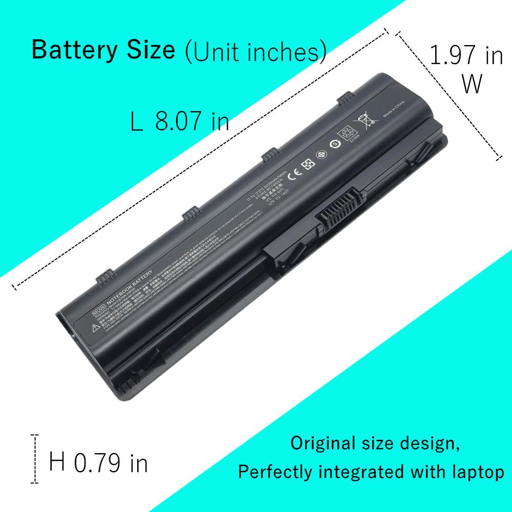 Nieuwe laptopbatterij voor HP/Compaq DM4 DM4T MU06 HSTNN-UBOW G32 G42 G42t G56 G62 G72 g4 g6 g7 CQ32 CQ42 CQ56 CQ62 CQ72 CQ57 CQ58