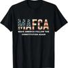 Camiseta Mafca Make America Follow The Constitution Again Vintage Vintage Versatile Soft Stylish Breathable Fashion