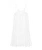Nigaennikol Dots See-Through Layered Fill Dress_Ivory