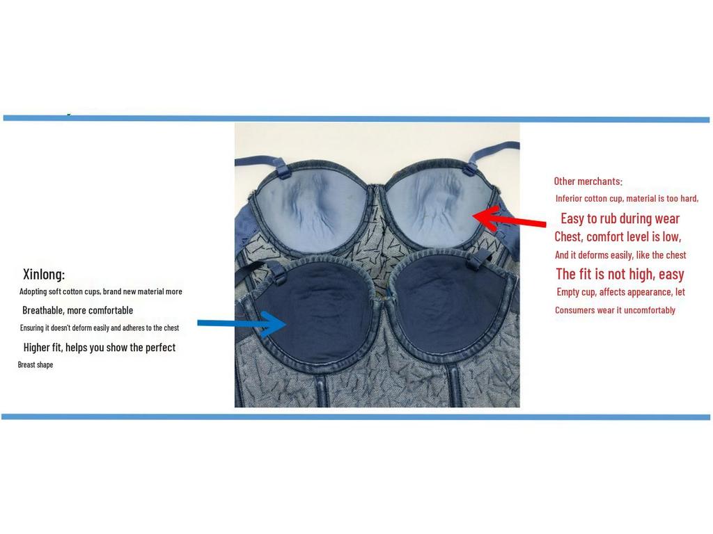 Bouton de bretelle polyvalent européen et américain Haut tube slim en jean Camisole