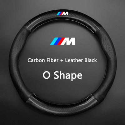 Car Anti-slip Leather Steering Wheel Cover For M Power X3 X4 X5 X7 E36 E39 E46 E60 E65 E90 F10 F15 F20 F25 F30 G20 G30 G05