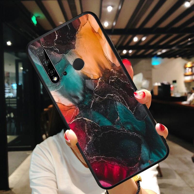 Colorful Marble Phone Case For Huawei P50 Pro P30 P40 Lite P40Pro P20 Lite P10 Plus Mate 20 Pro Mate20 X