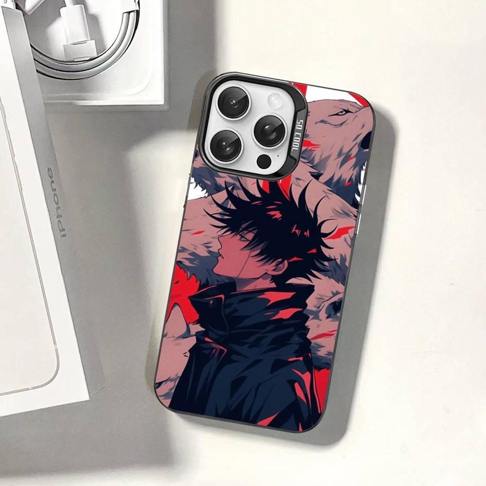 Anime F-Fushiguro M-Megumi Phone Case For IPhone 16 15 14 13 12 11 17 Pro MAX Plus Pro Matte Shockproof Cover