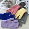 THEHEE Wool Knit Ribbon Gloves