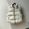 Cotton vest women's new winter thickened sleeveless outer wear vest stand-up collar warm jacket 0