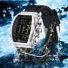 Men's Sports Electronic Watch Waterproof Countdown Calendar Night Light LED Digital Wristwatch