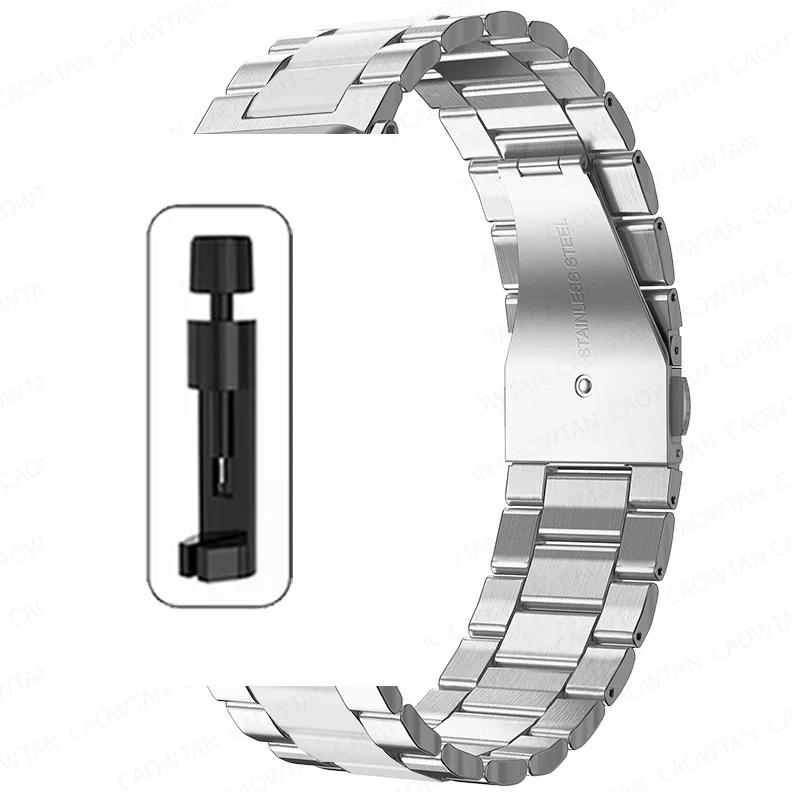 Stainless Steel Strap For Apple Watch Ultra 2 49mm 45mm 41mm 40mm 44mm 46mm Watch Strap Metal Bracelet For iWatch 10 9 8 7 6 5 4