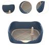 Dog Toilet Training Tray with Detachable PP Grid Suitable for