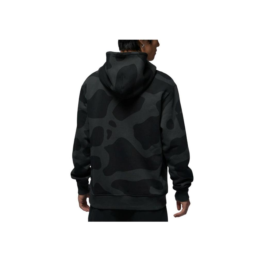 Jordan Wortmarke Air Kapuzenpullover Mode Pullover Bequem Langarm Sweatshirt Herren Sweatshirt Schwarz HF0042-045
