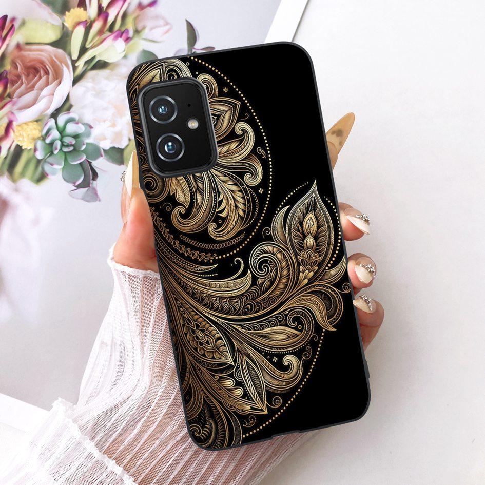 For Asus Zenfone 8 ZS590KS Phone Case Popular Butterfly Soft Black Silicone Cover for Asus Zenfone 8z Case Zenfone8 I006D Bumper