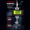 Industrial Hanging Scale, 500kg1100lbs Heavy Duty Digital Crane Scale with 4" LCD Display and