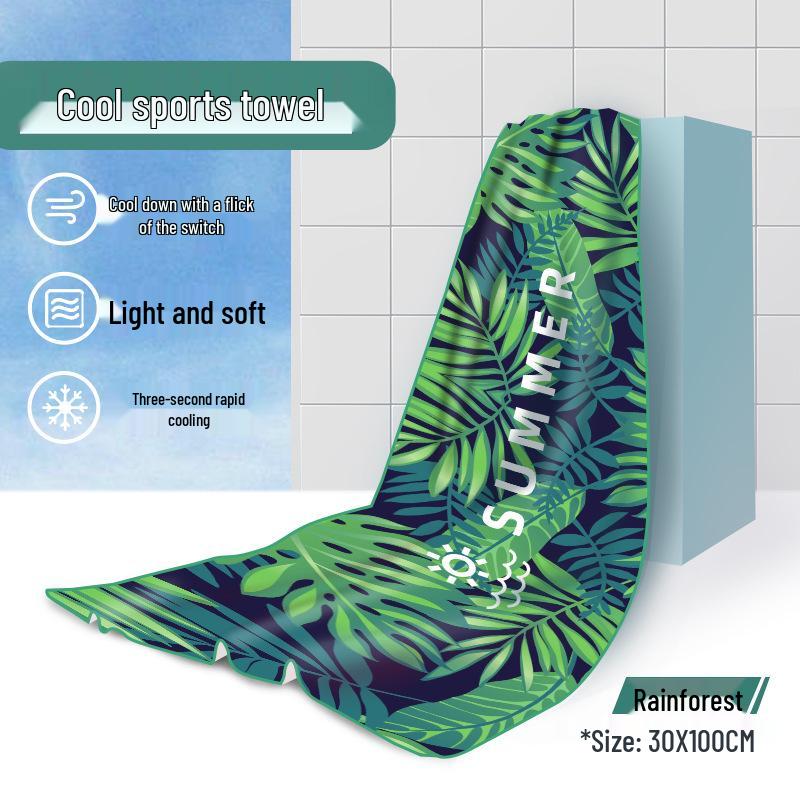 

Military Training Cooling Towel - Sweat-Absorbent, Quick-Drying, Ice Towel for Heatstroke Prevention and Outdoor Sports.