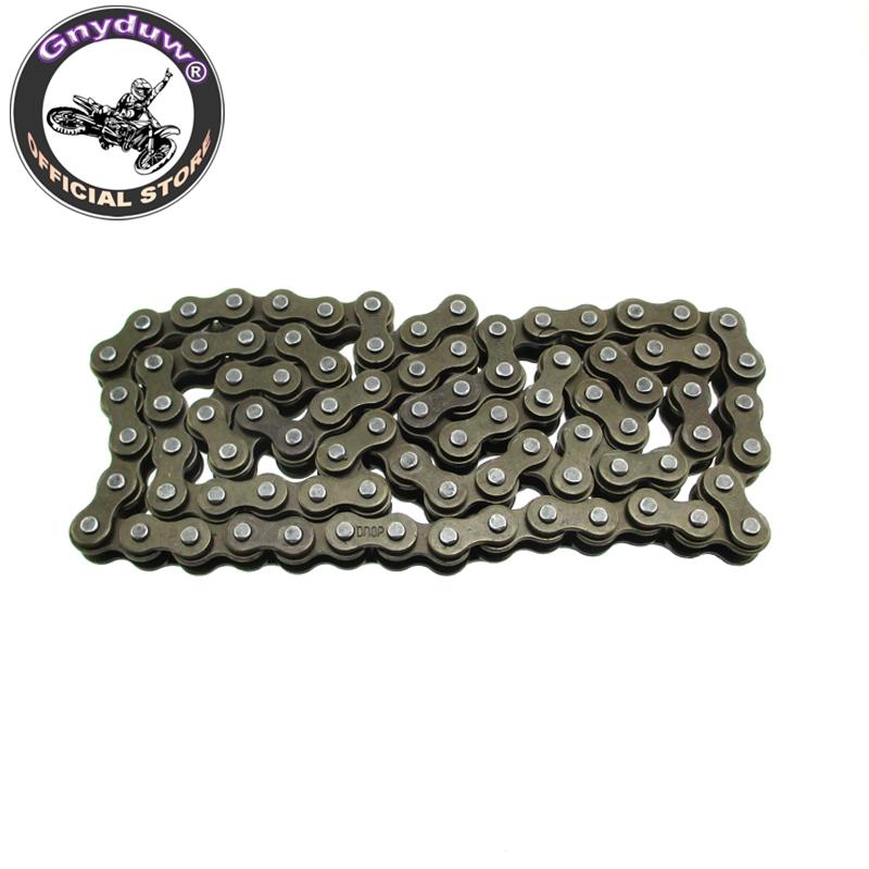 Gnyduw 84 Links 25H Cam Timing Chain For 110cc ATV Dirt Bike Go Kart Parts