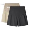 High-Waisted Belly Support Maternity Shorts – Loose, Plus Size, Casual Summer Wear