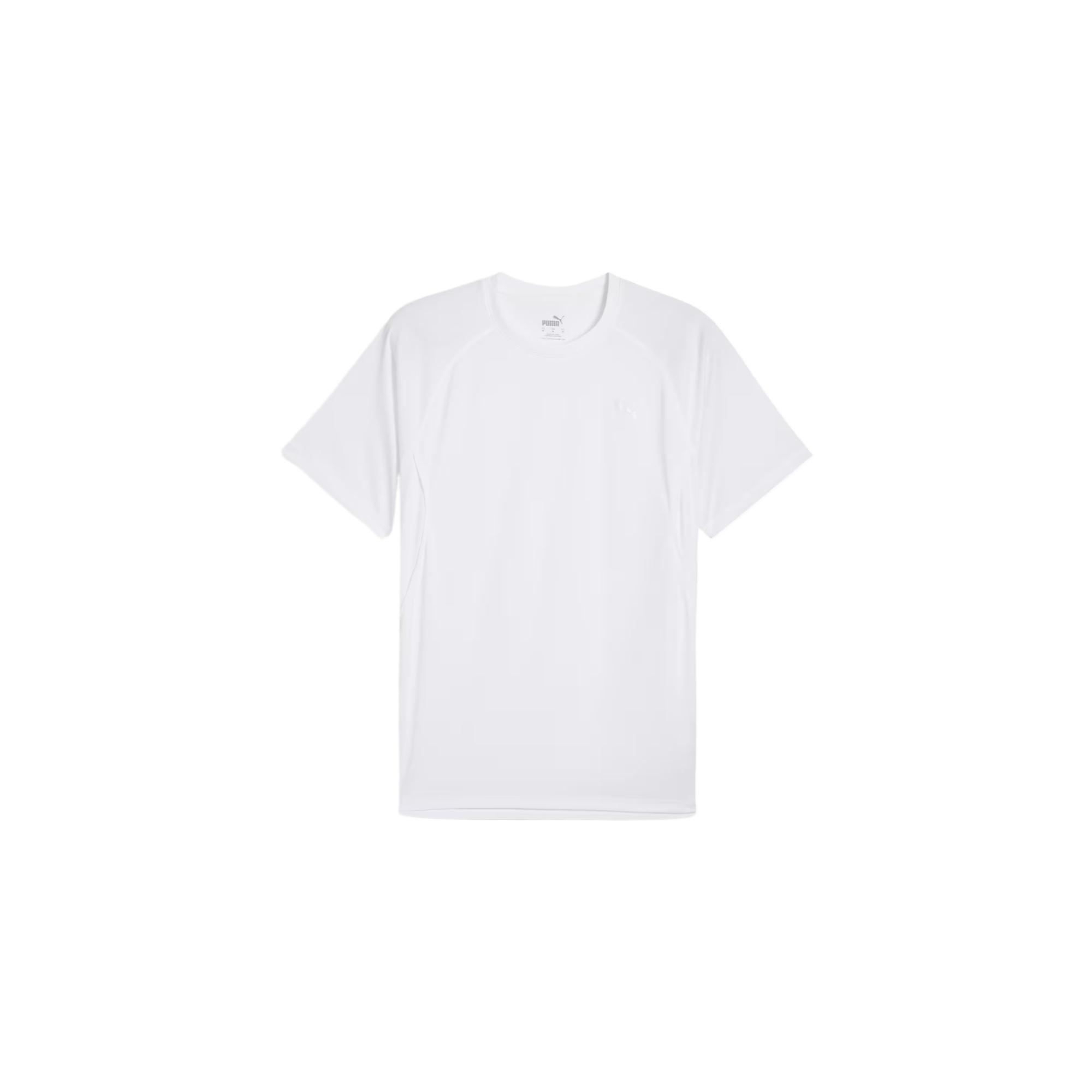 Puma Velocity Round Neck Comfortable Casual Short Sleeve T-Shirt Men tops White 52660002 S