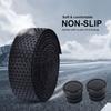 1 Pair PU+EVA Bike Handlebar Tapes Anti Skid Honeycomb Handlebar Grip Tapes with Bar End Plugs Shock Absorption Bicycle Bar Tape