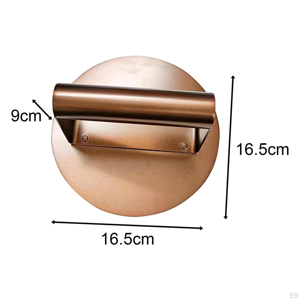 Burgerpressen, Fleischsteakpresse, manueller Grillzerkleinerer, Backwerkzeuge, Grillplatte