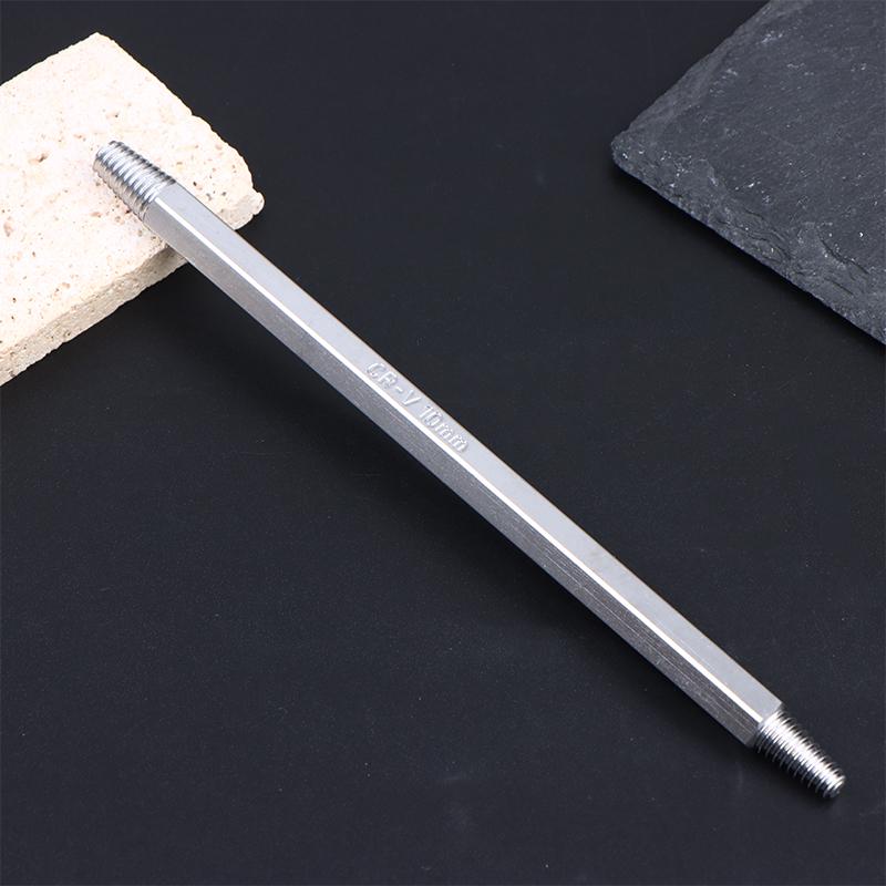 Broken Spark Plug Remover 5 Piece Reverse Thread Extractor Set Inverted Cone Hexagon Design for Car Engine Maintenance Garage
