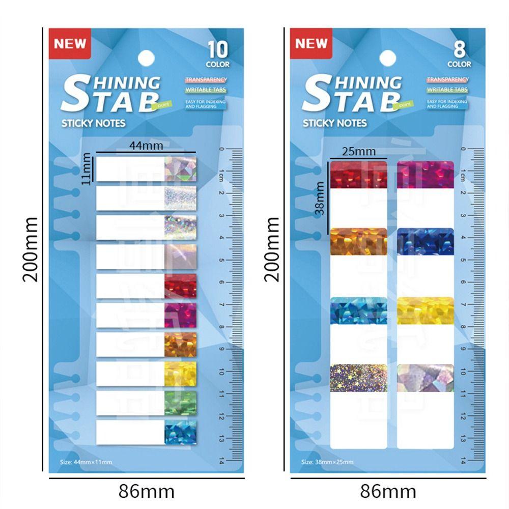 Reading Labels Sticky Notes Taking Notes Index Tabs 80/200 Sheets Index Stickers  School