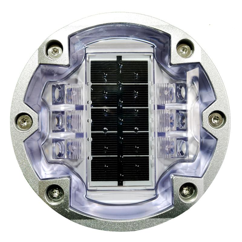 

il300 MUTCD дорожные винты алюминиевый отражатель светодиодный светоотражающий кошачий глаз шоссе мигающий свет, водонепроницаемый IP68 солнечная дорога