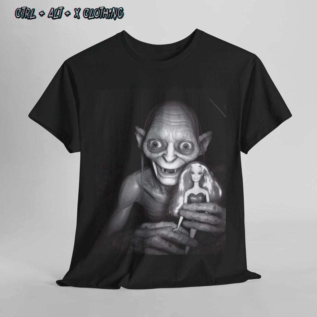 Funny Gollum Unisex Tee, LOTR Barbie Shirt for Men and Women, Geeky Gift